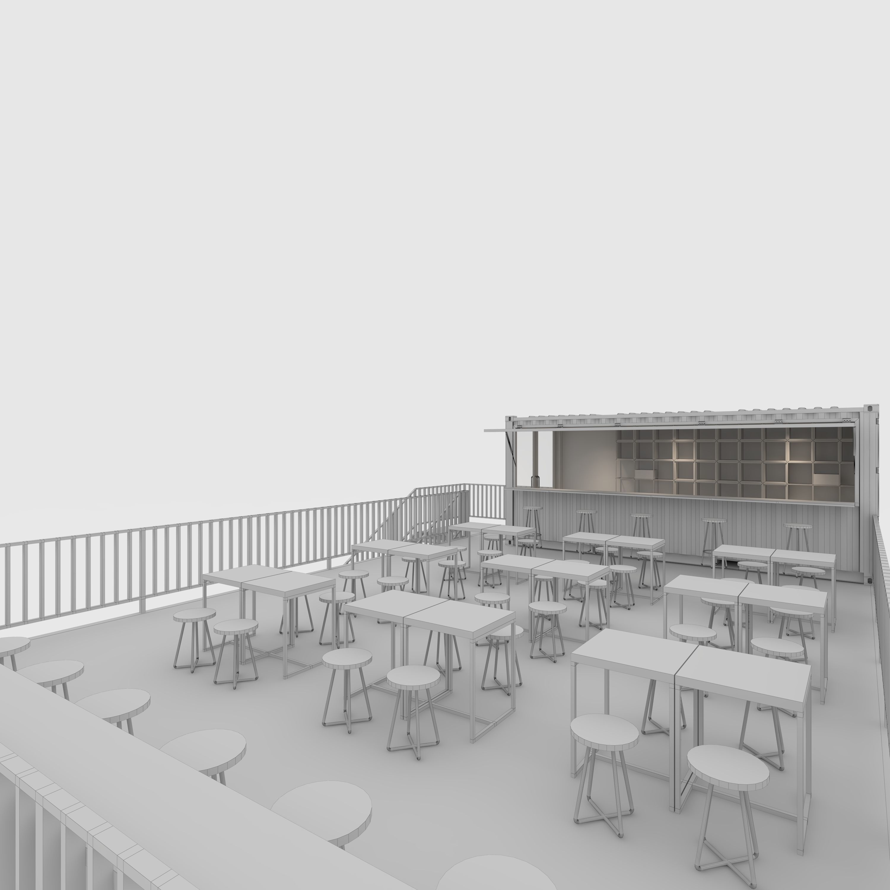 Container Cafe 10 3D model_37