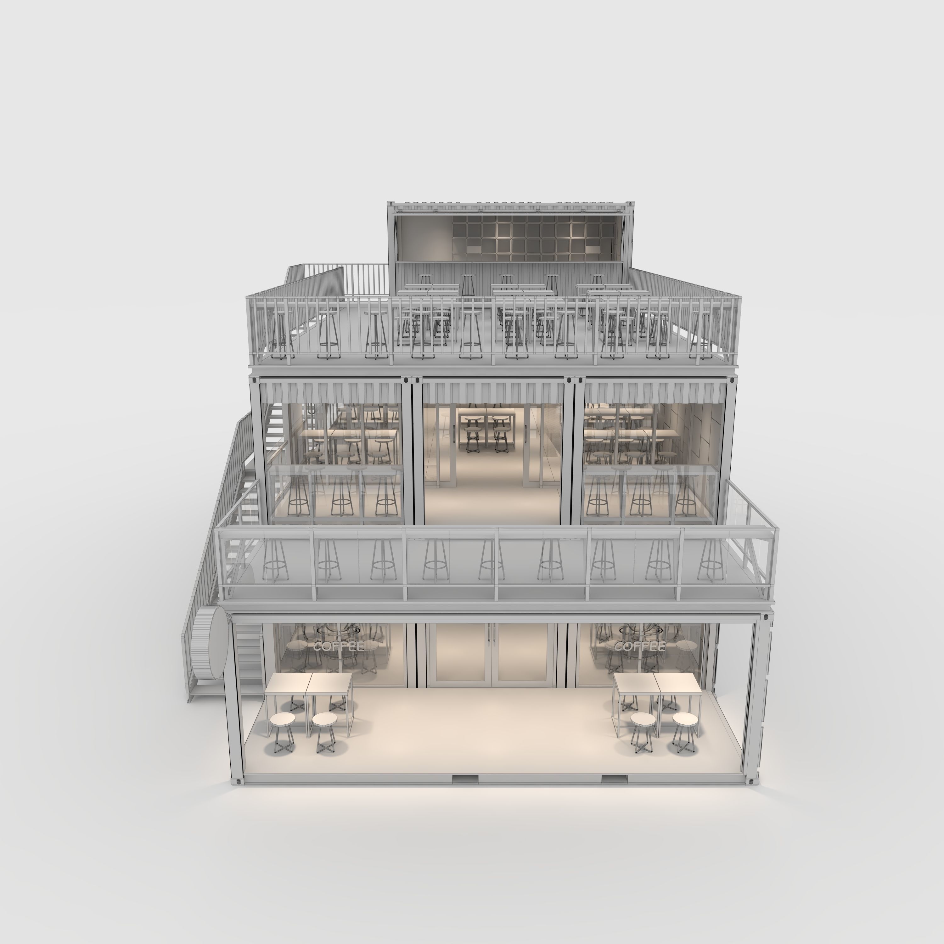 Container Cafe 10 3D model_13