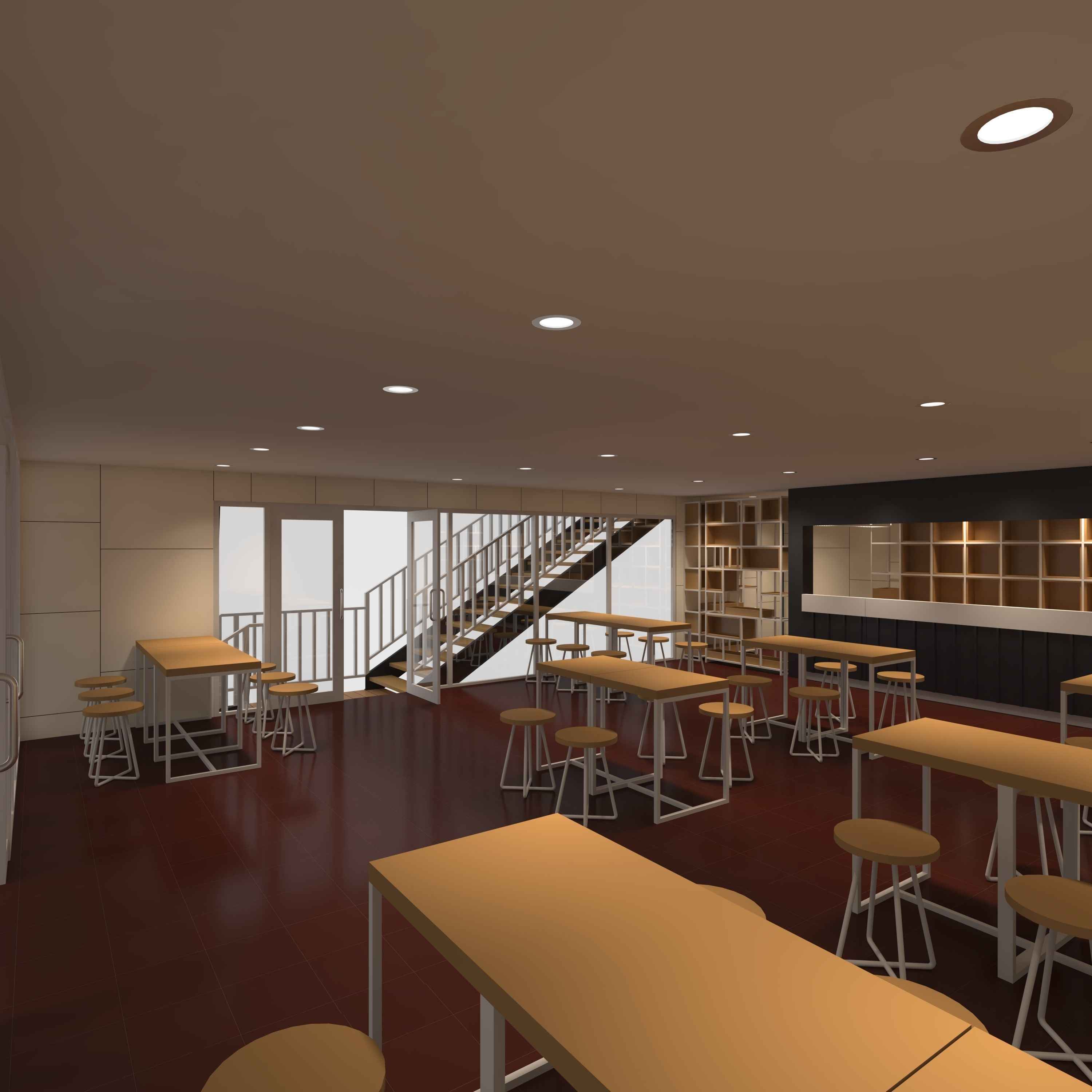 Container Cafe 10 3D model_32