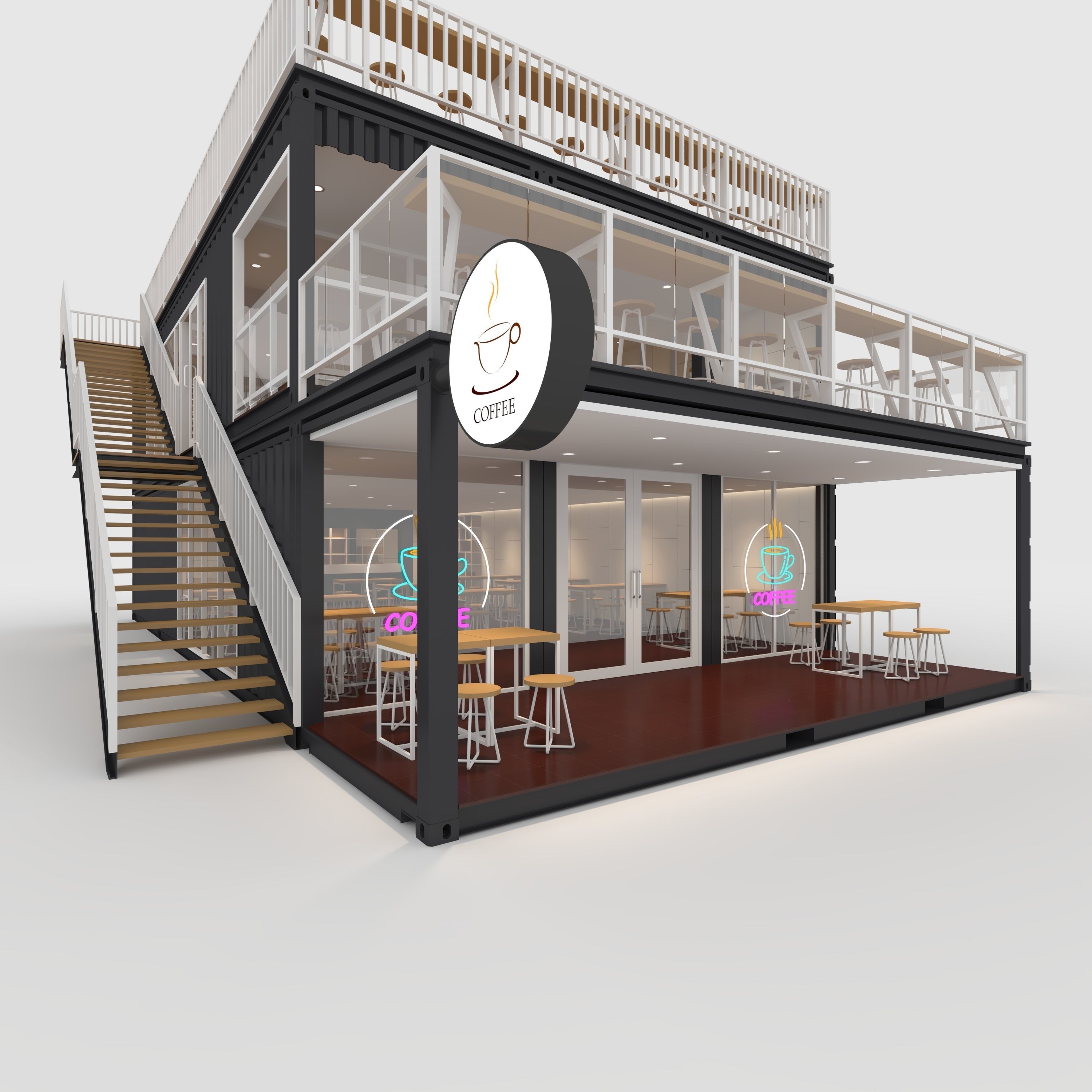 Container Cafe 10 3D model_20