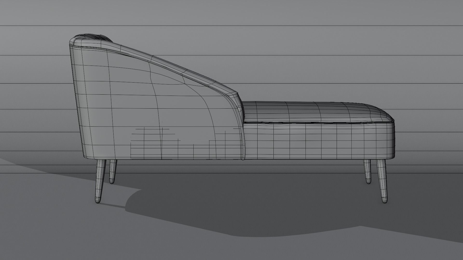 Margot Sofa 3D model Low-poly 3D model_16