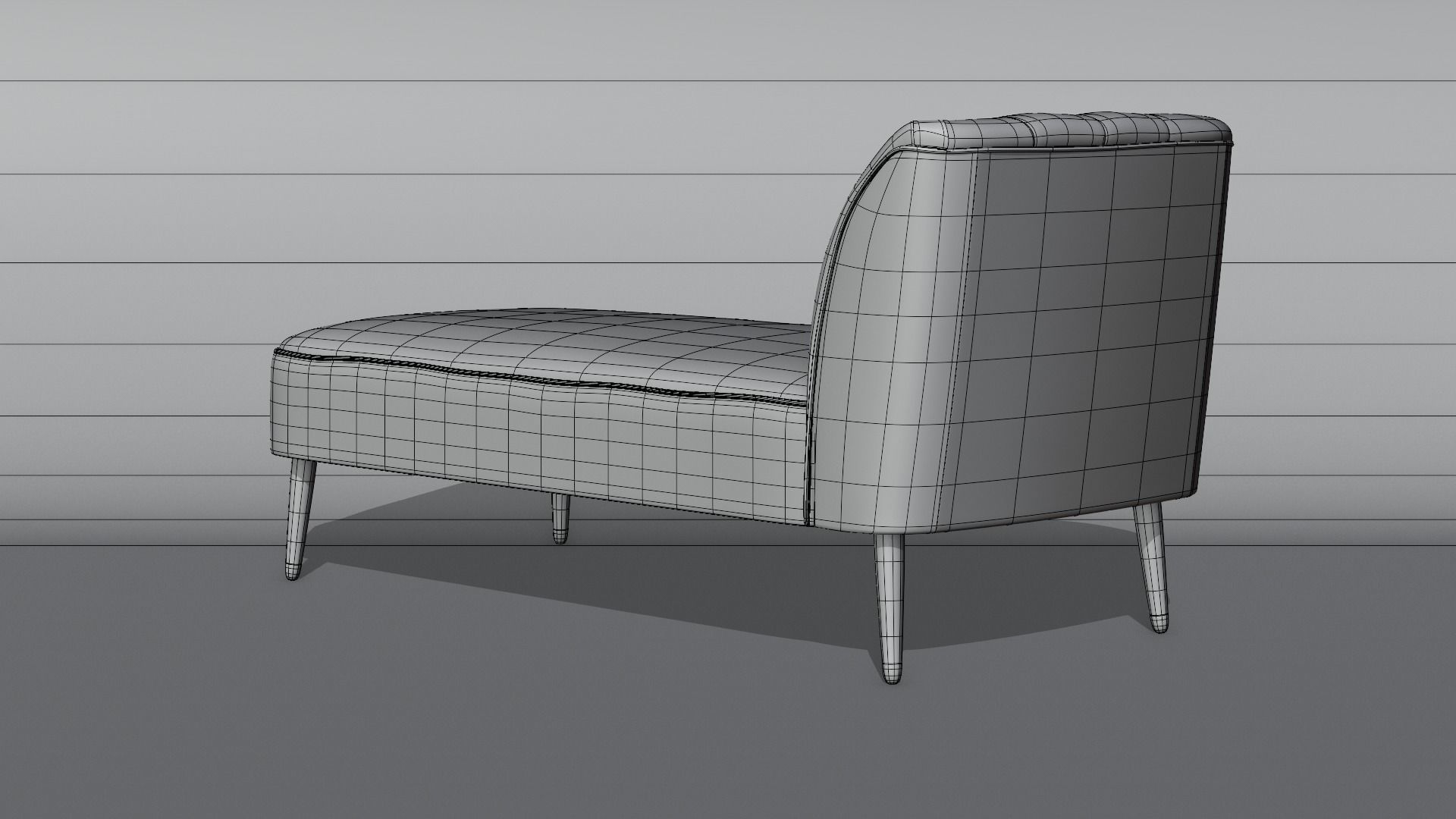Margot Sofa 3D model Low-poly 3D model_13
