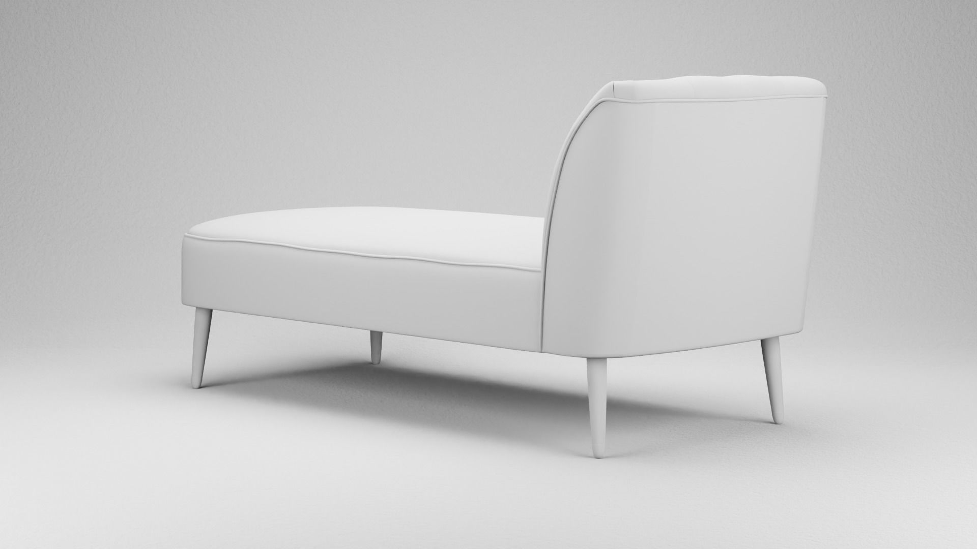 Margot Sofa 3D model Low-poly 3D model_7