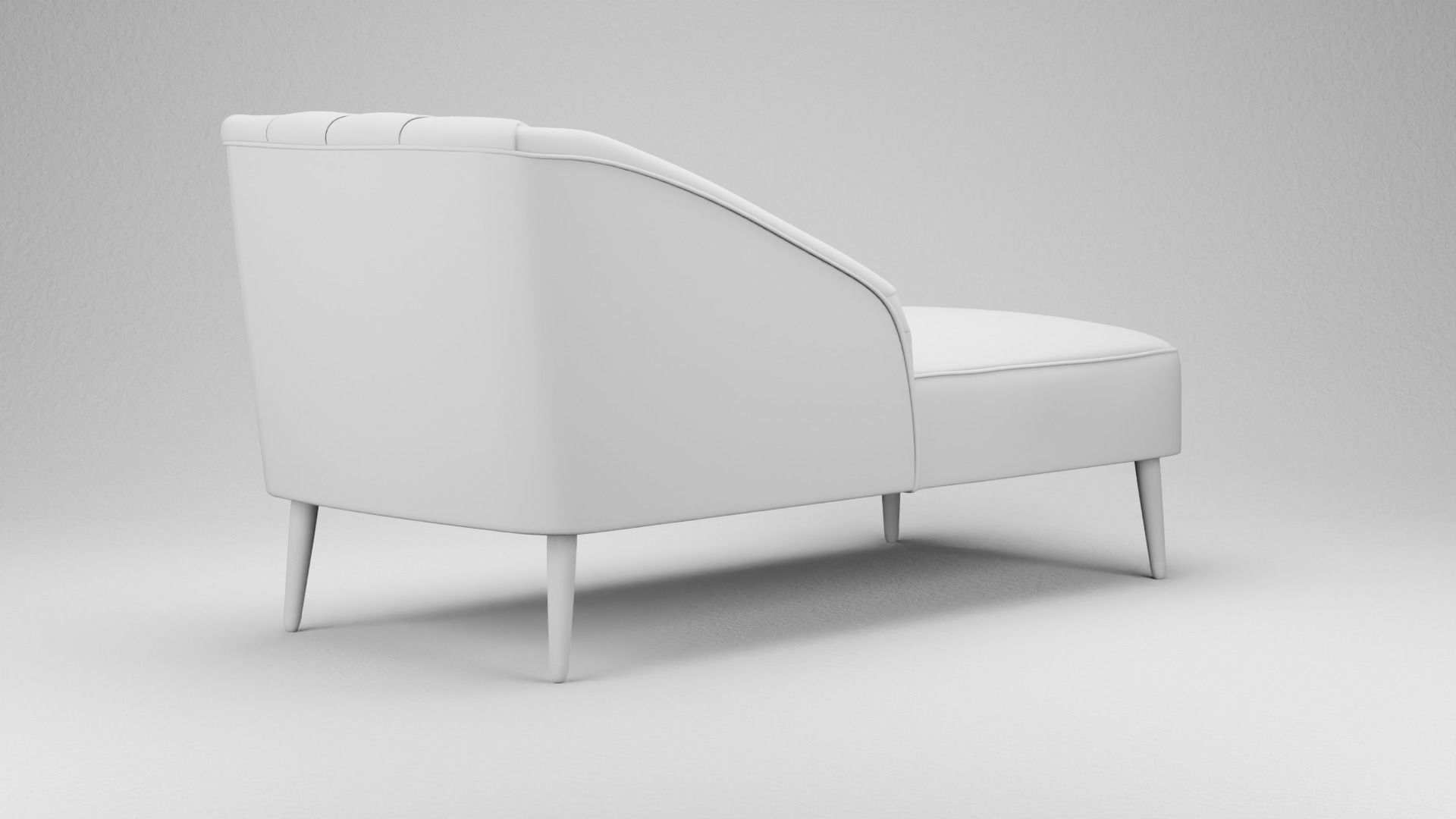 Margot Sofa 3D model Low-poly 3D model_9