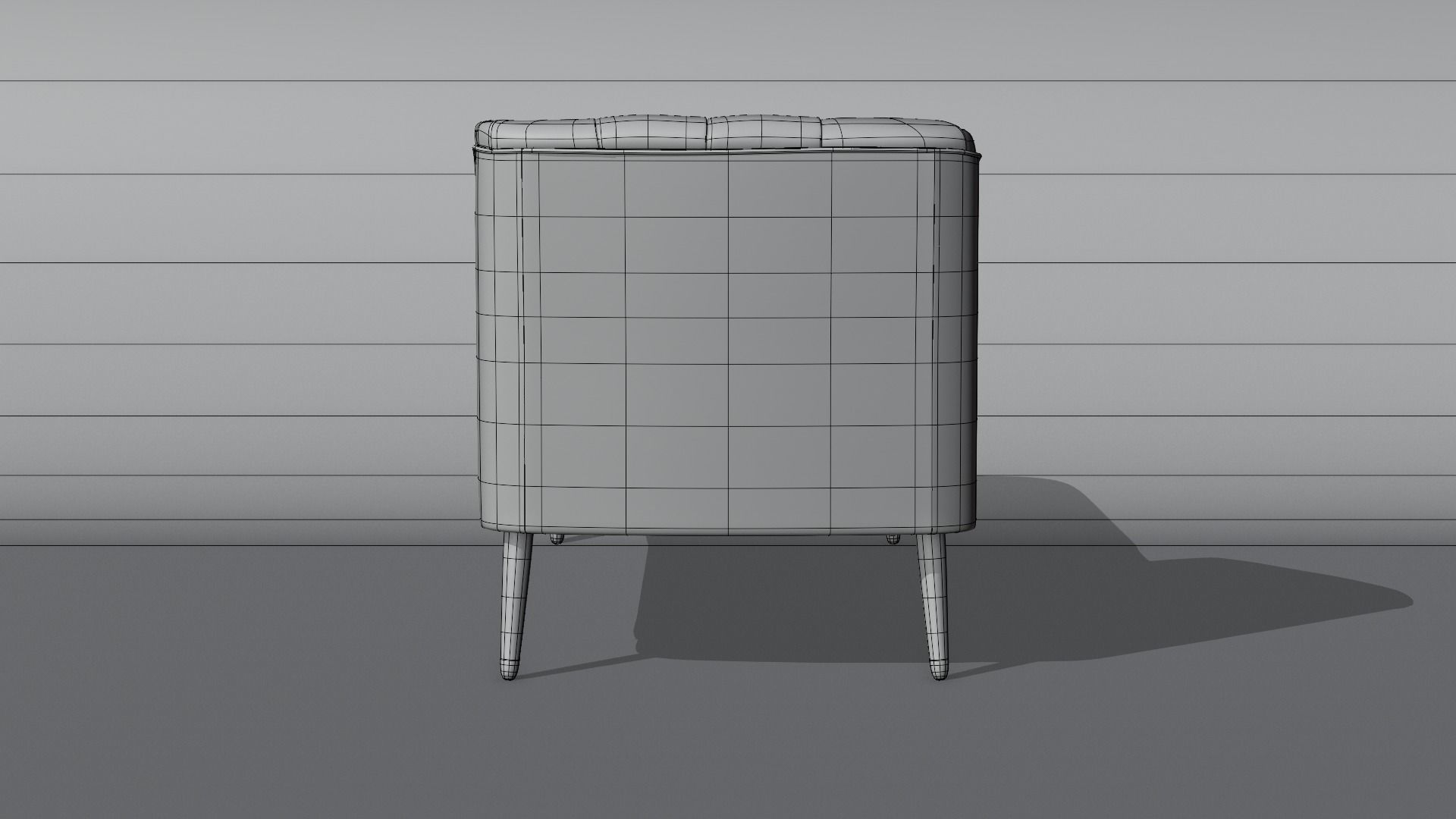 Margot Sofa 3D model Low-poly 3D model_14