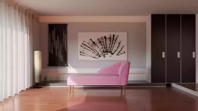 Margot Sofa 3D model