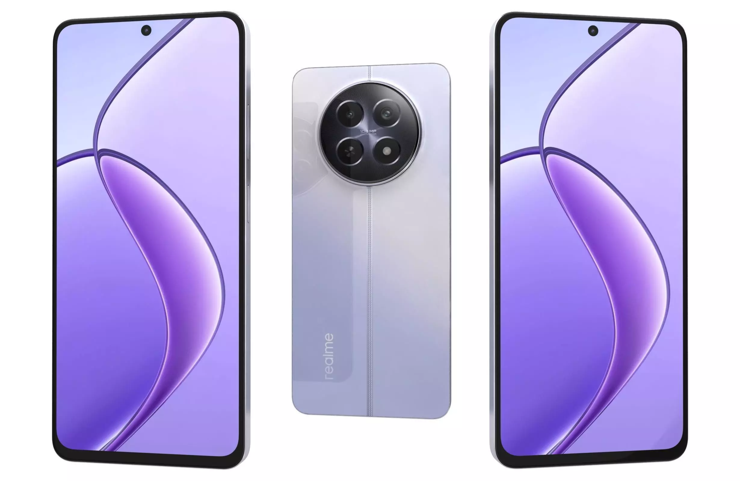Realme 12 5G Violet 3D model_0