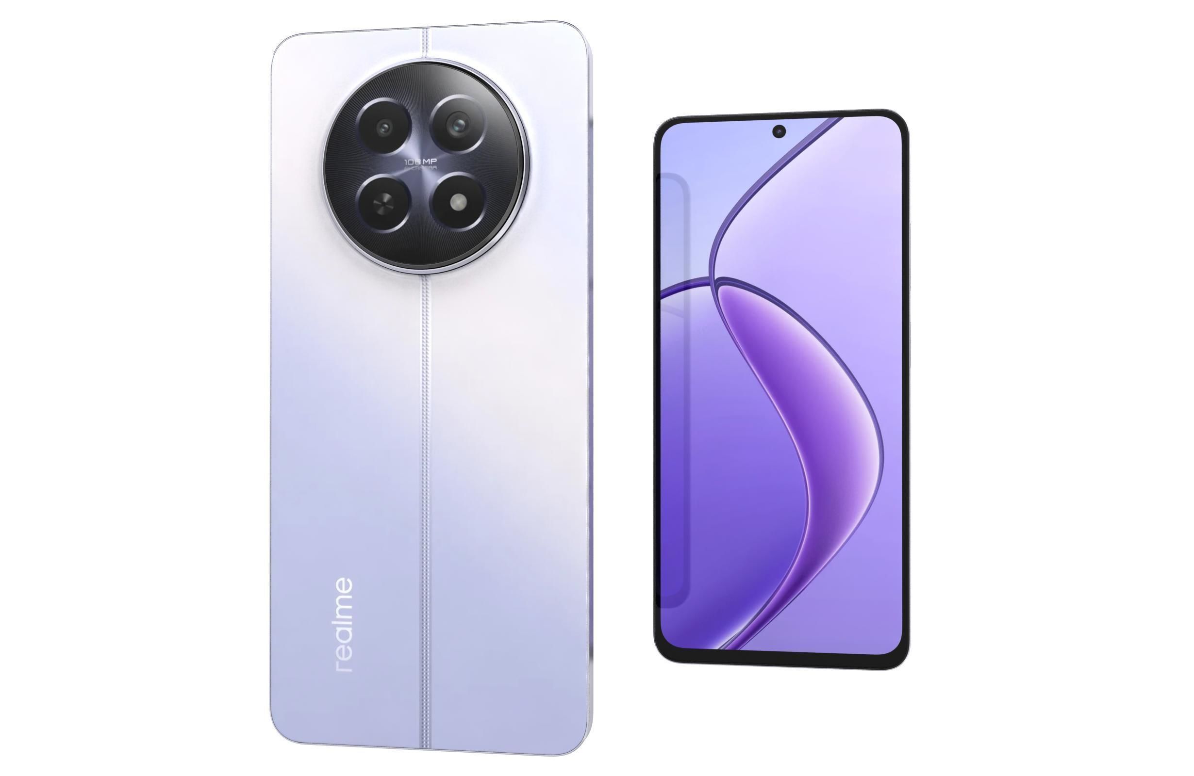Realme 12 5G Violet 3D model_7