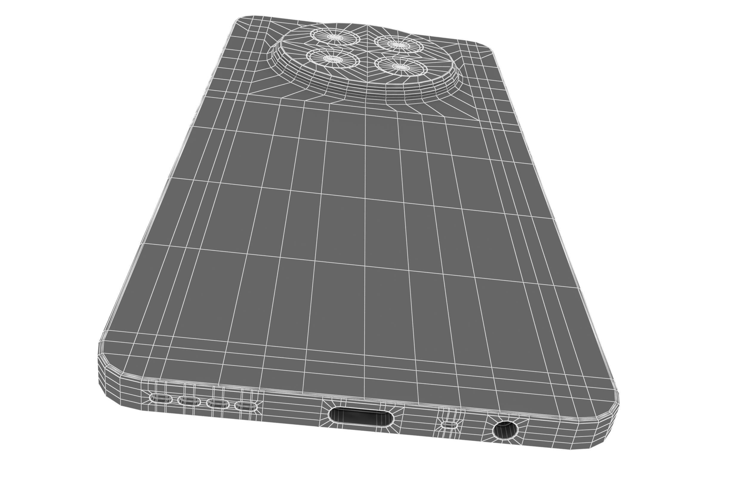 Realme 12 5G Violet 3D model_21