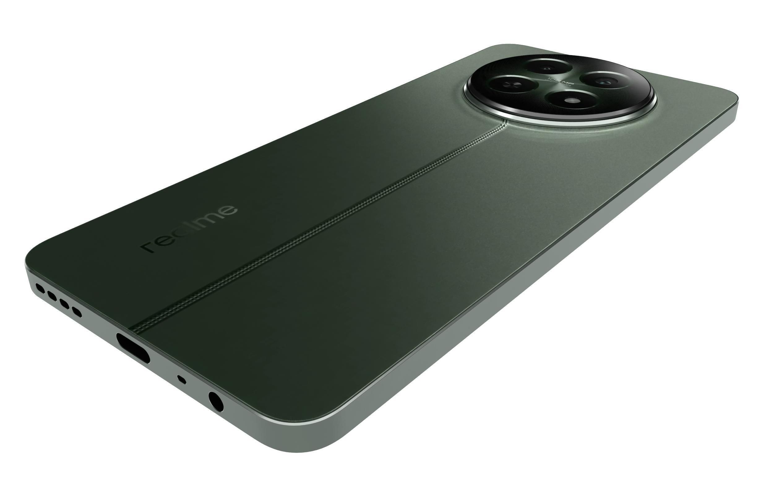 Realme 12 5G Green And Violet 3D model_14