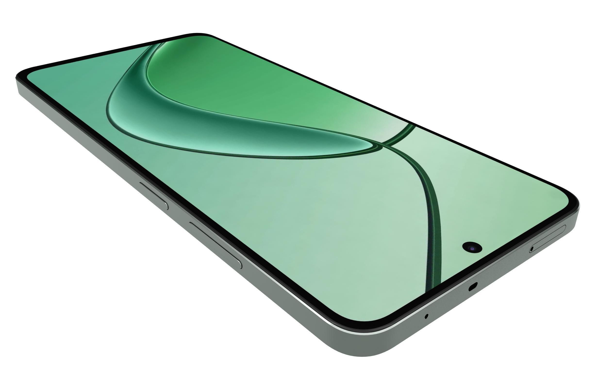 Realme 12 5G Green And Violet 3D model_12