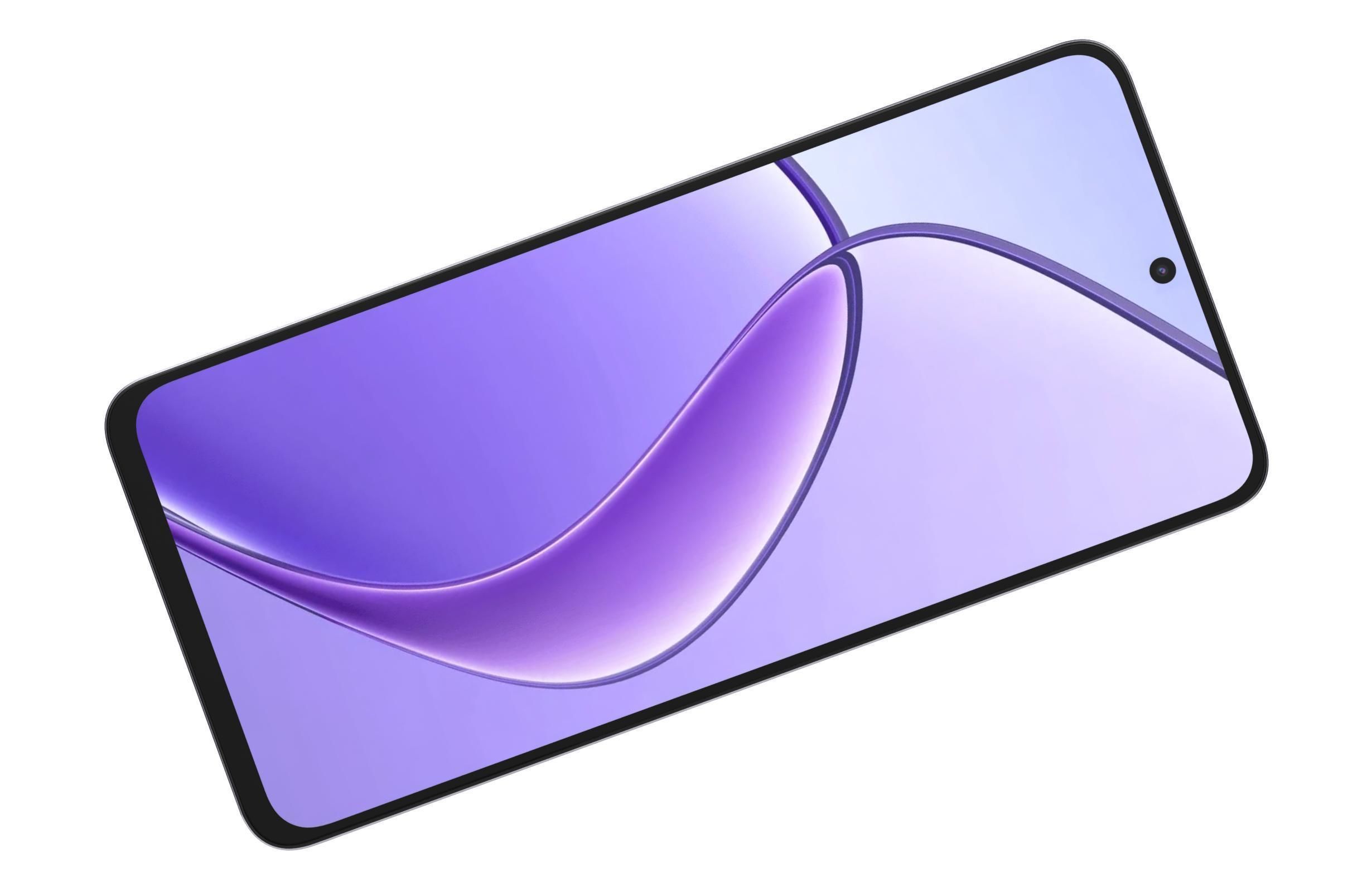 Realme 12 5G Green And Violet 3D model_5