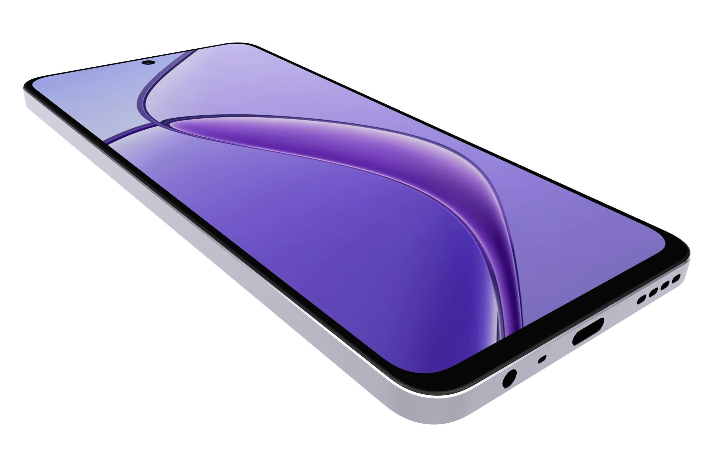 Realme 12 5G Green And Violet 3D model_9