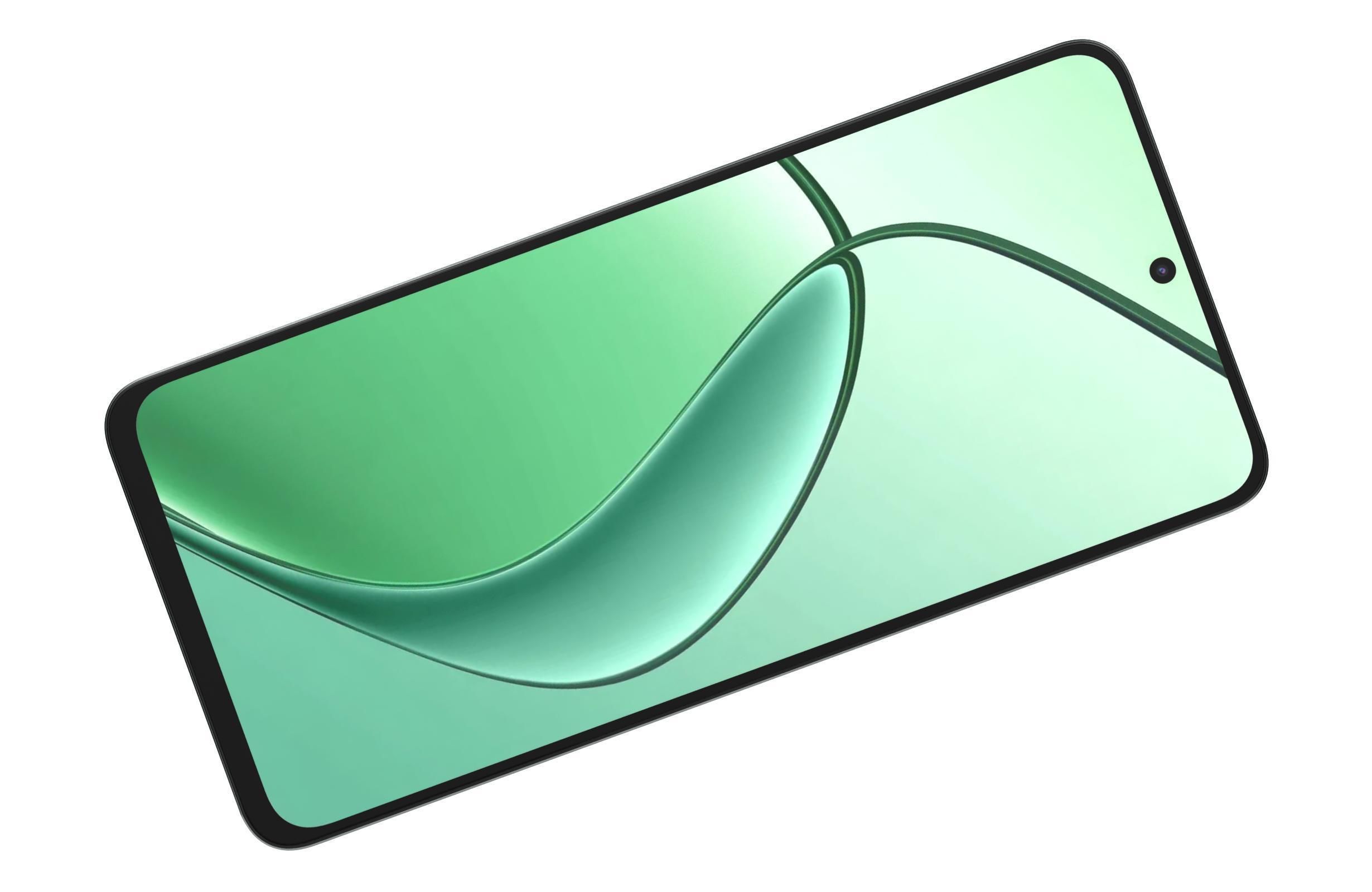 Realme 12 5G Green And Violet 3D model_6