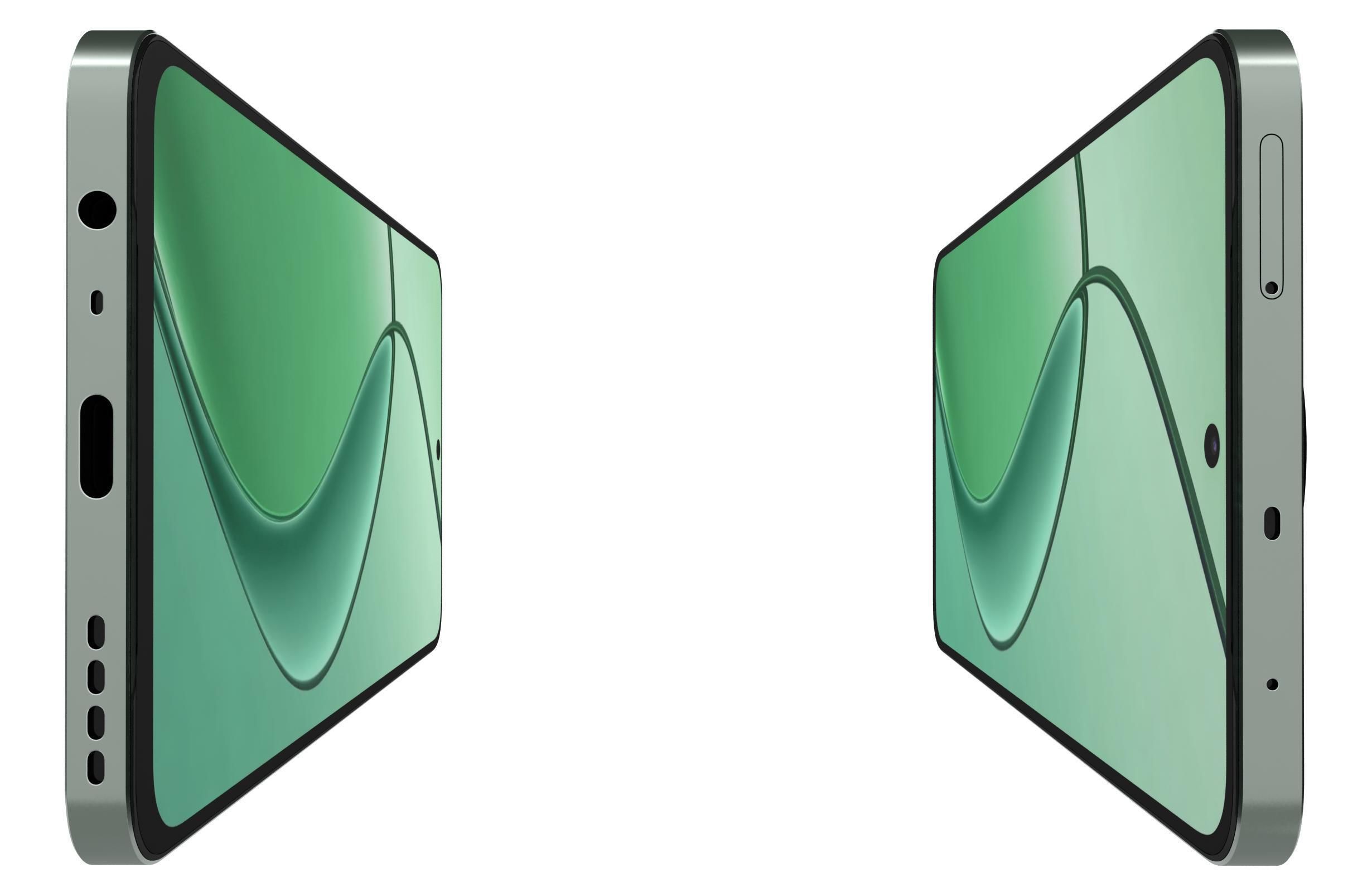 Realme 12 5G Green And Violet 3D model_32