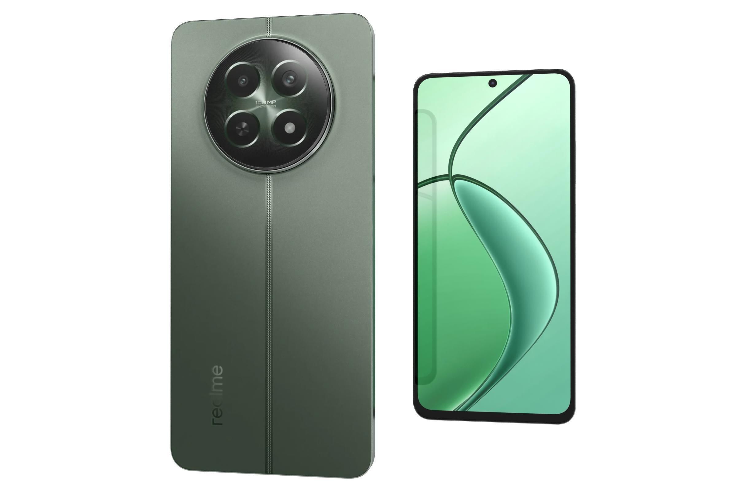 Realme 12 5G Green And Violet 3D model_30