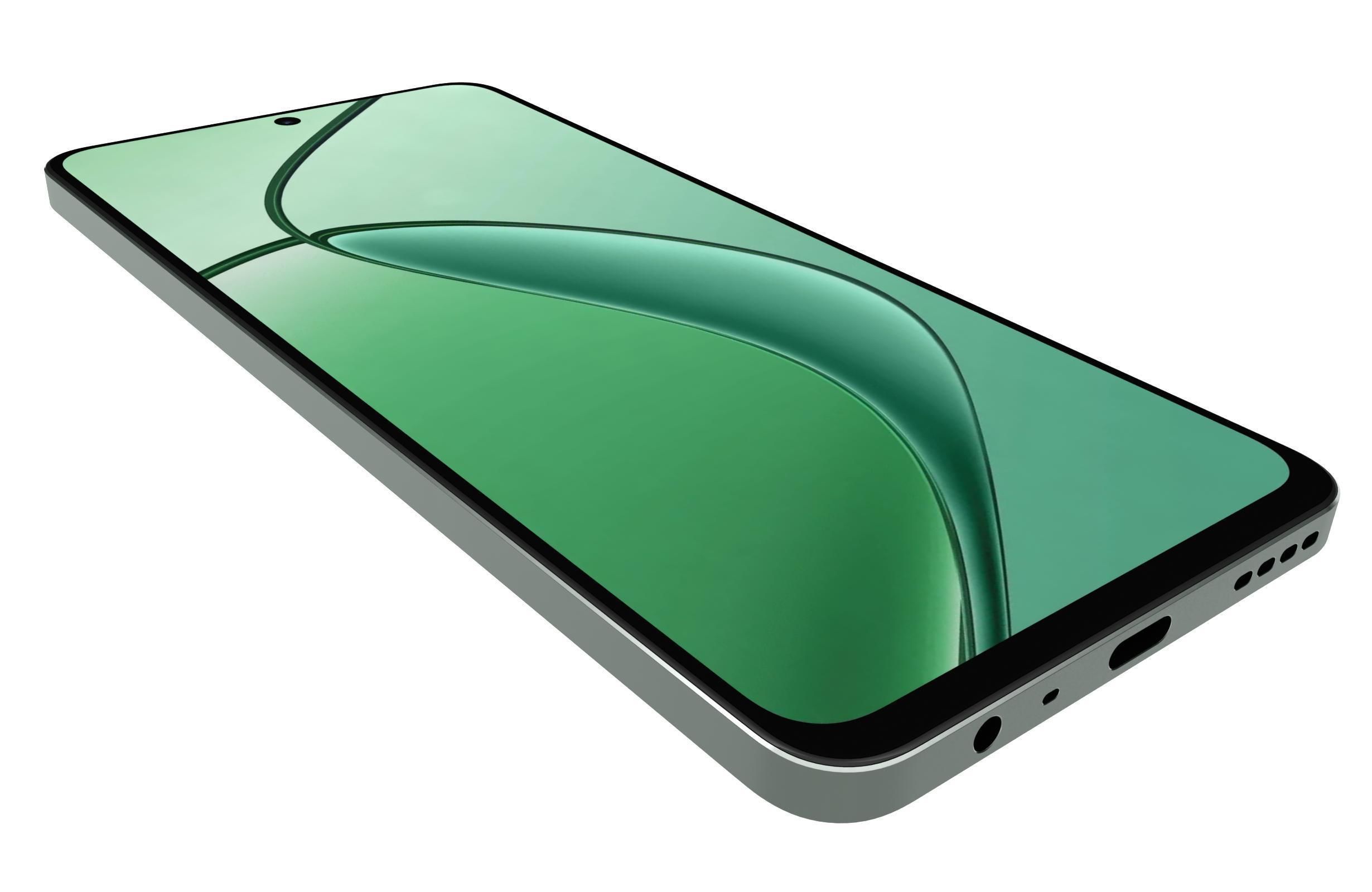 Realme 12 5G Green And Violet 3D model_10