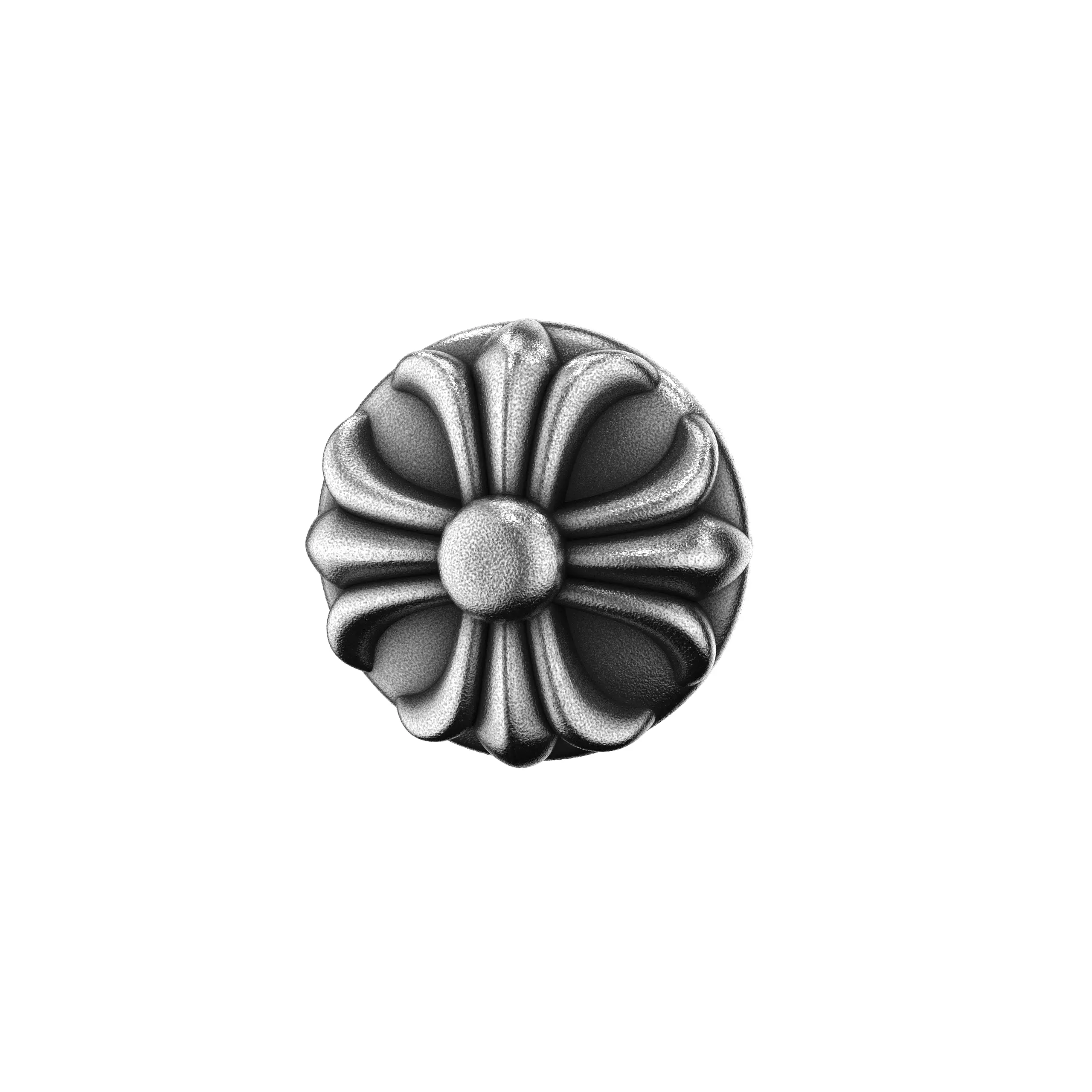 CHROME HEART BALL  3D print model_0