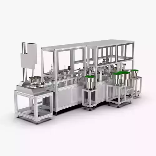 Automatic Toilet Lid Damper Body Assembly 3D model