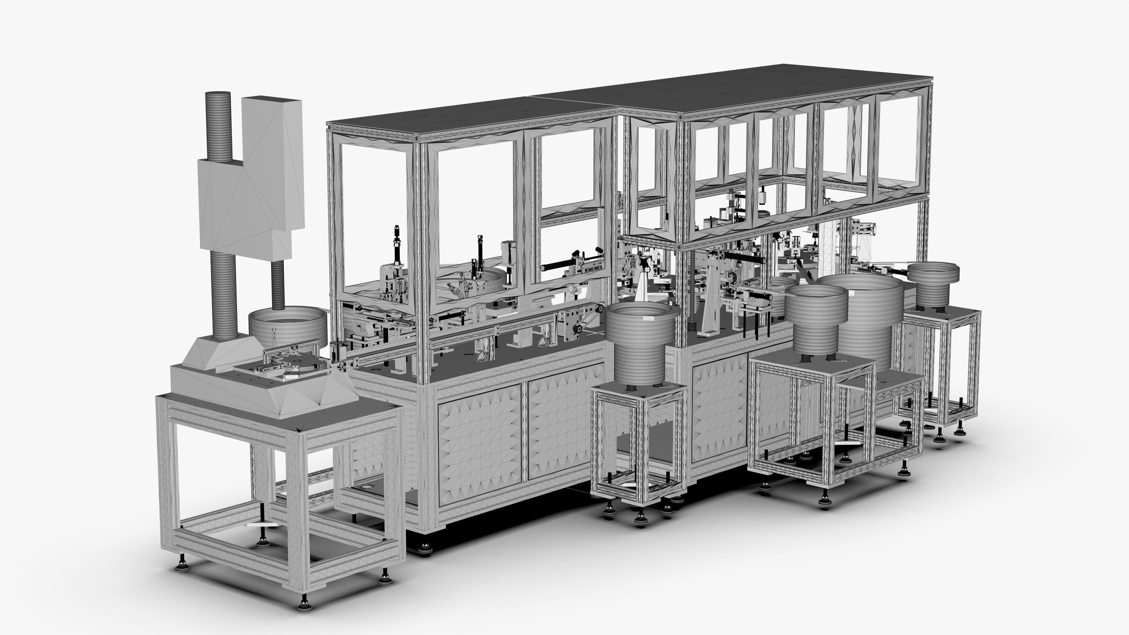 Automatic Toilet Lid Damper Body Assembly 3D model_22