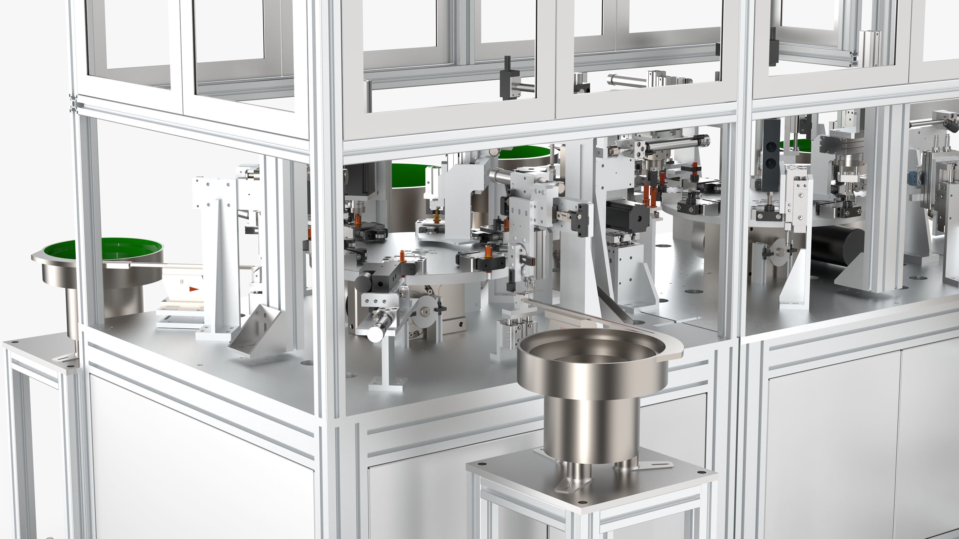 Automatic Toilet Lid Damper Body Assembly 3D model_9