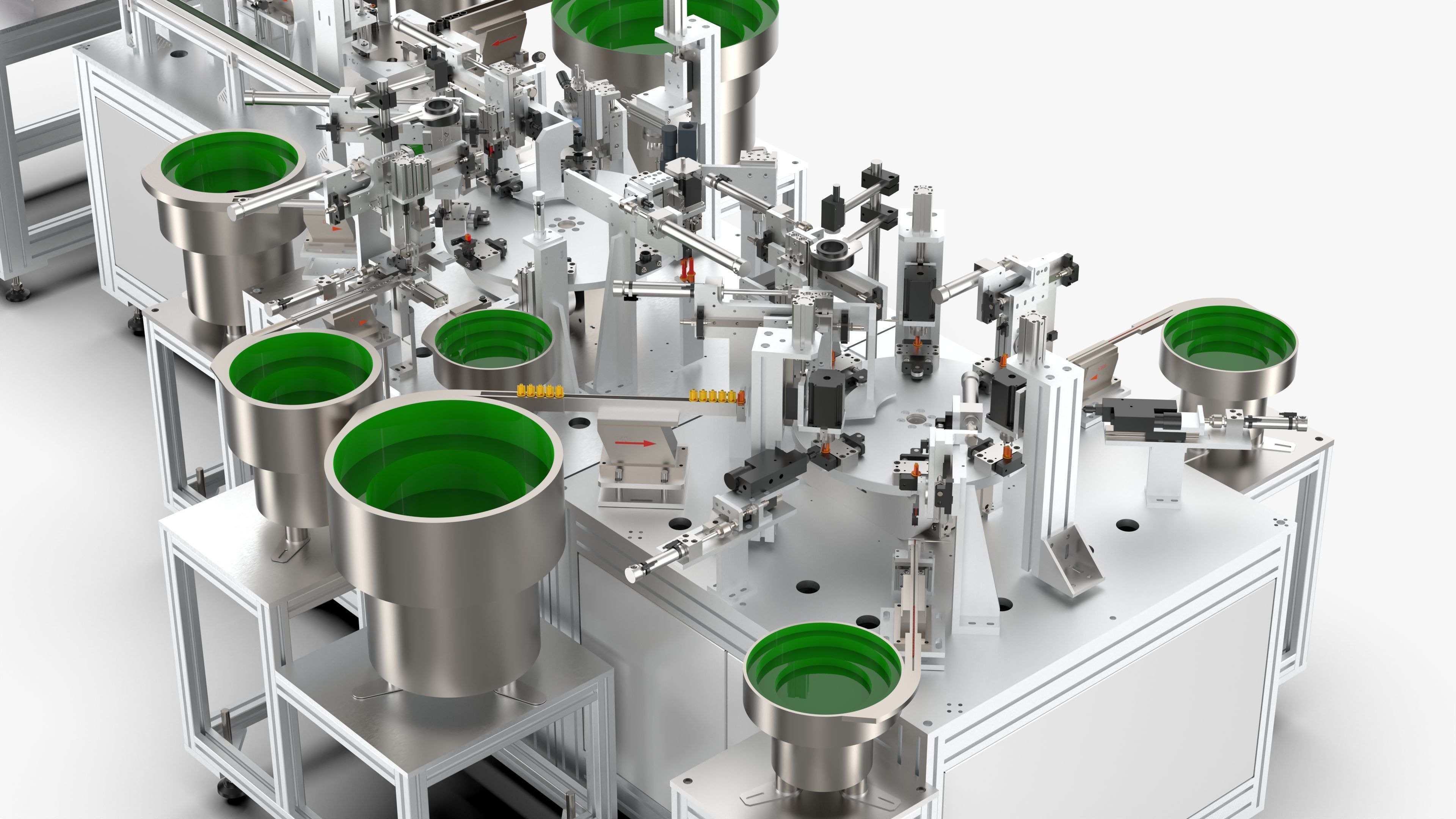 Automatic Toilet Lid Damper Body Assembly 3D model_16