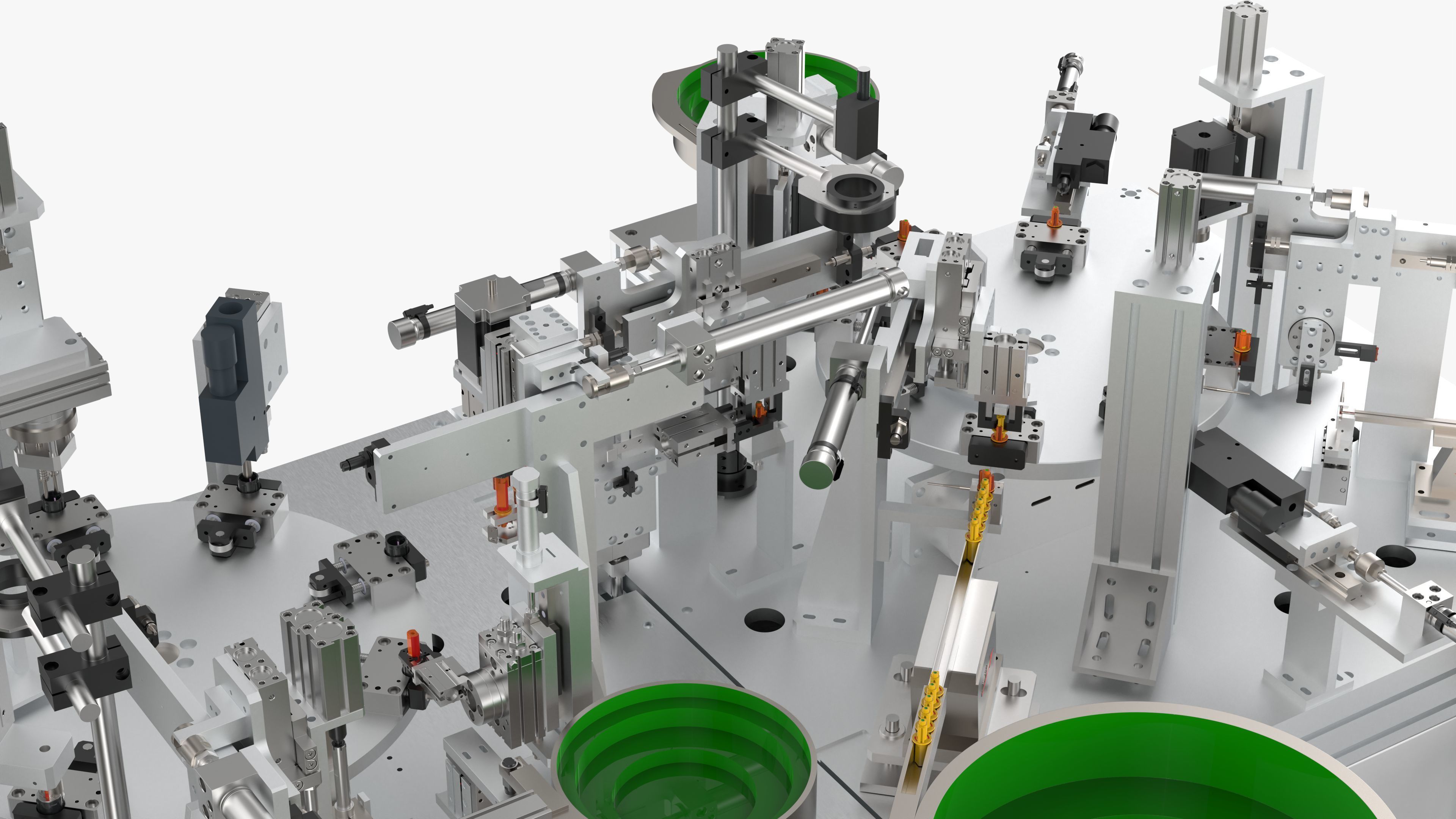 Automatic Toilet Lid Damper Body Assembly 3D model_20