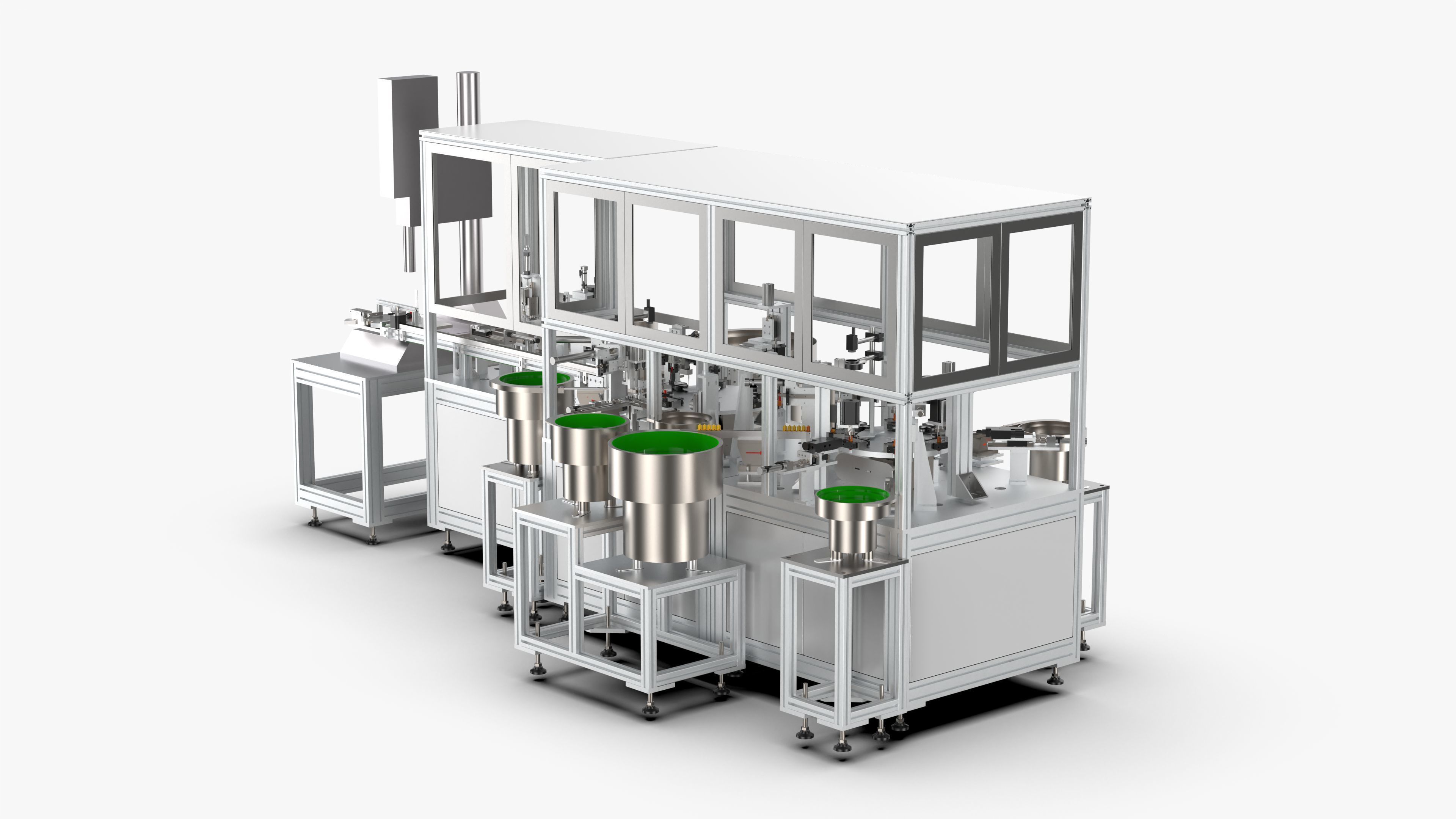 Automatic Toilet Lid Damper Body Assembly 3D model_4