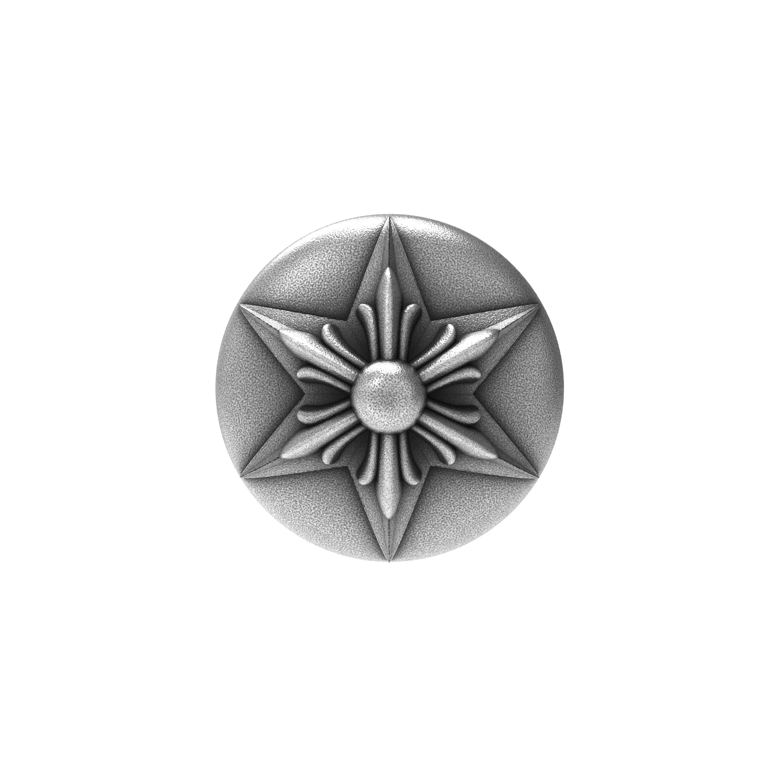 CHROME HEART BALL B 3D print model_0