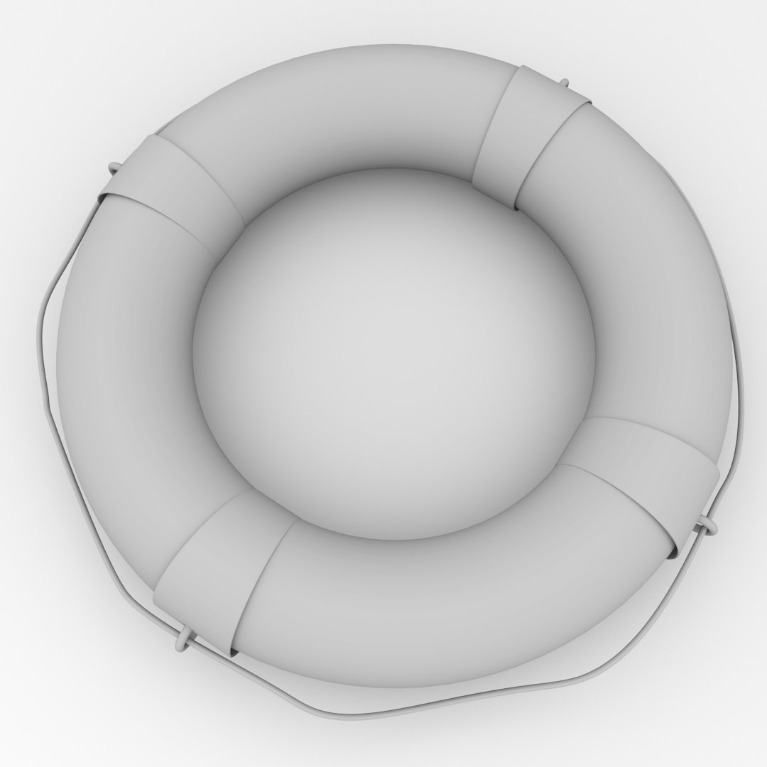 Safety Ring Float 3D model_3