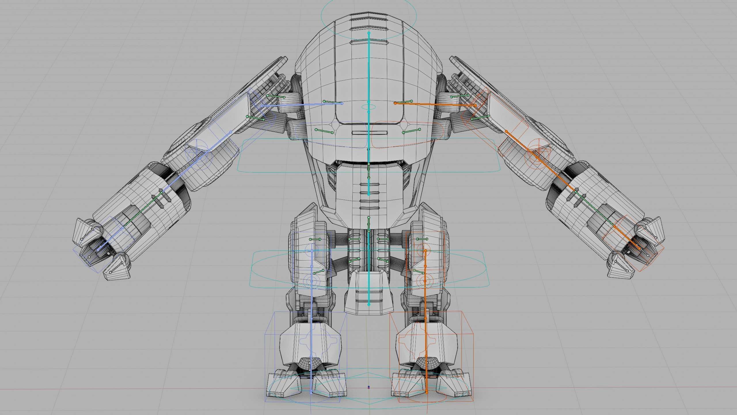 NEMO FIGHTER BOT Rigged for Unreal Engine - Unity - MIXAMO 3D model_42