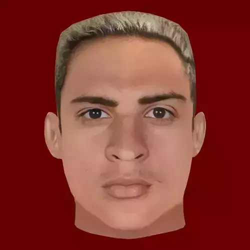 Antony Matheus dos Santos Head - Low poly head for game
