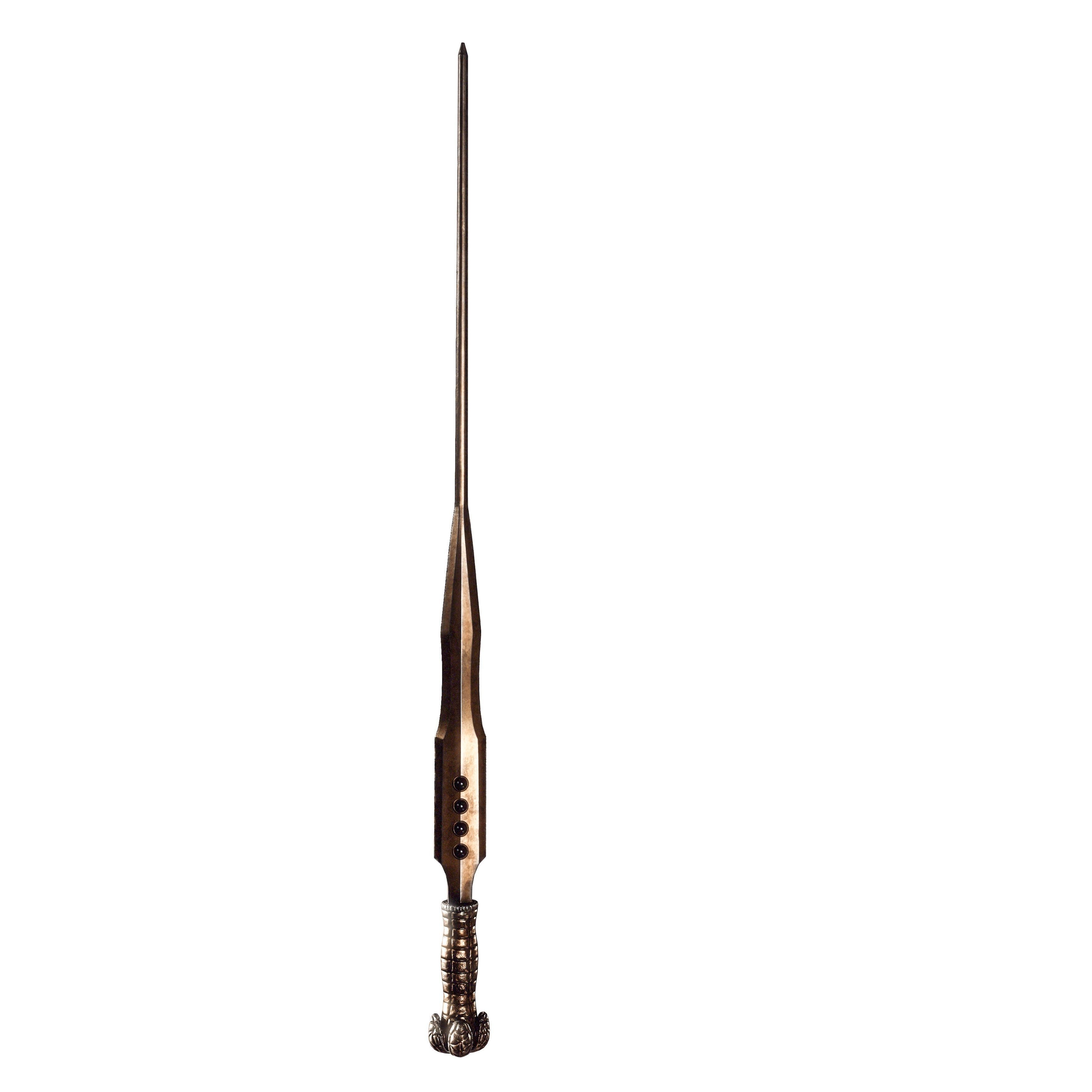 Axe and Sword Low-poly 3D model_3