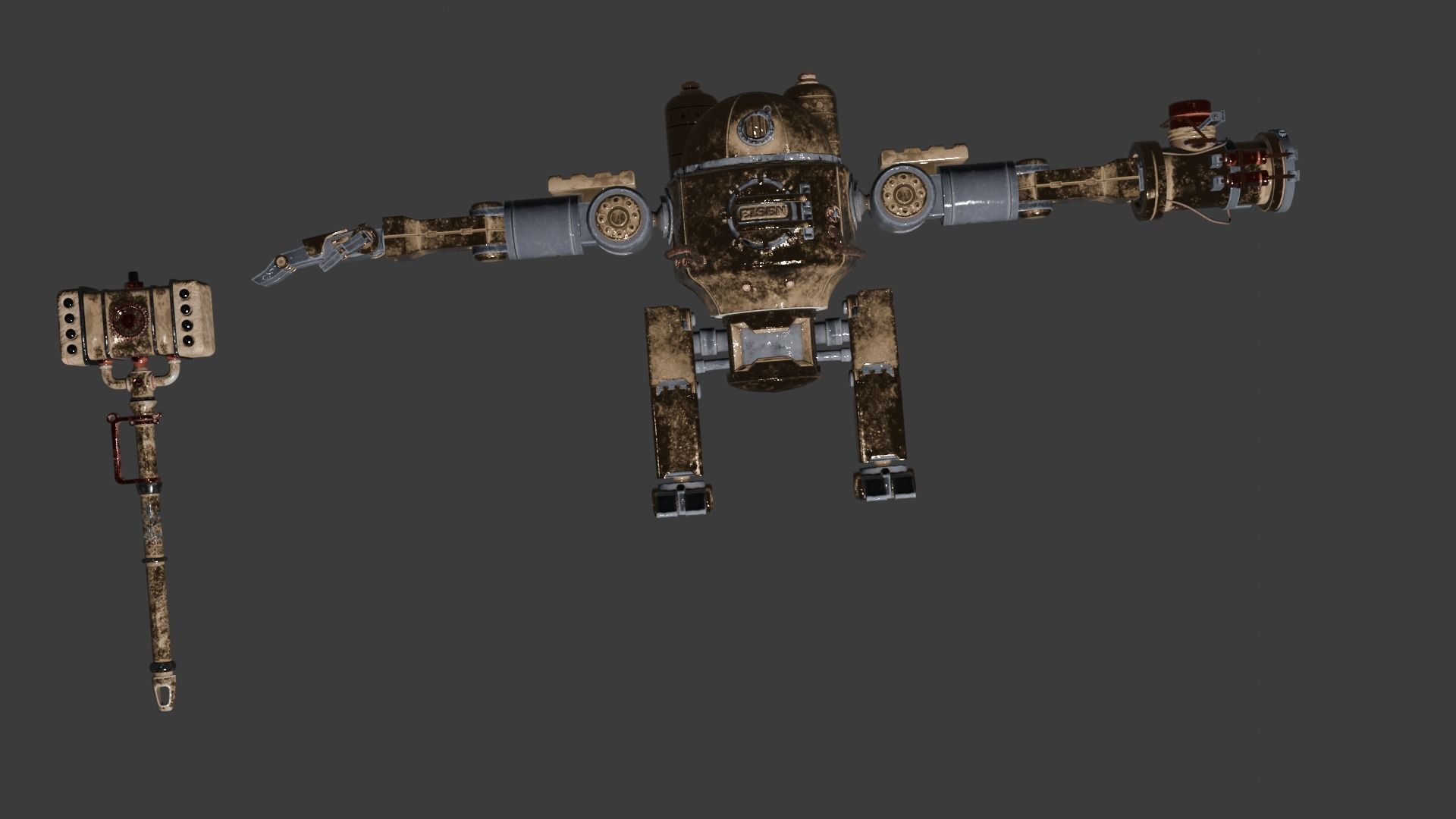 robot 3D model_5