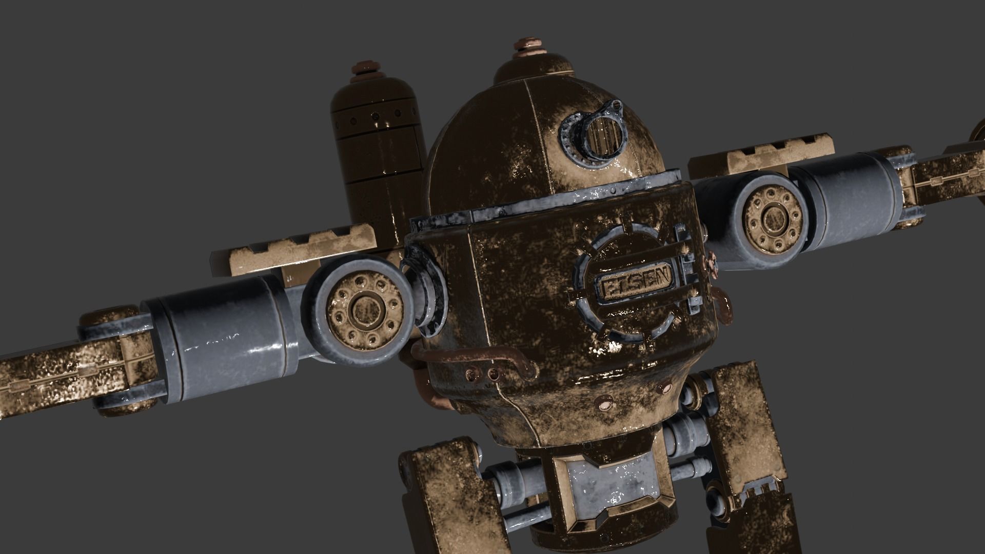 robot 3D model_9