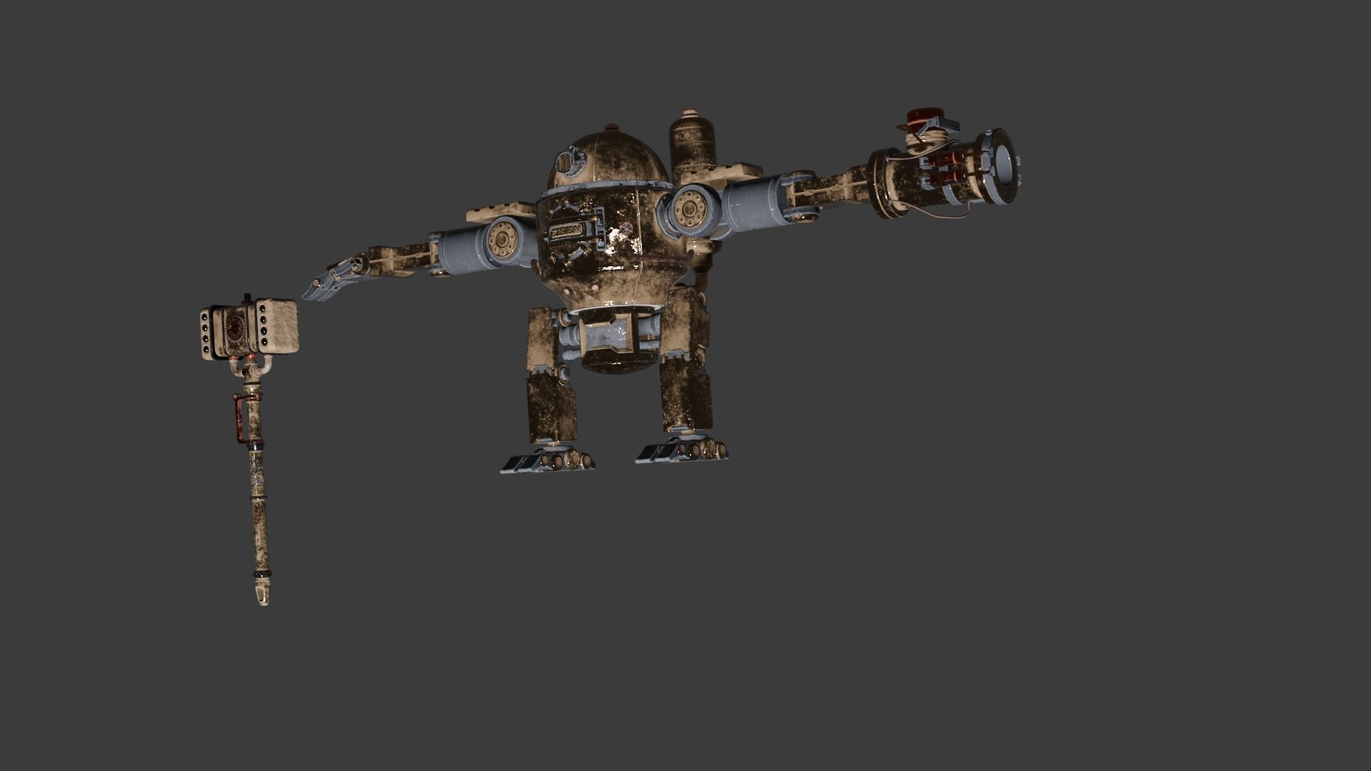 robot 3D model_6