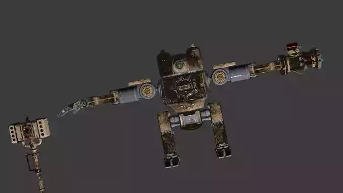 robot 3D model