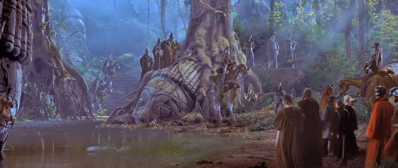 star wars NABOO statue 3D print model_2