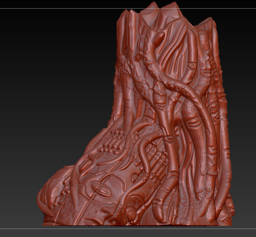 star wars NABOO statue 3D print model_1