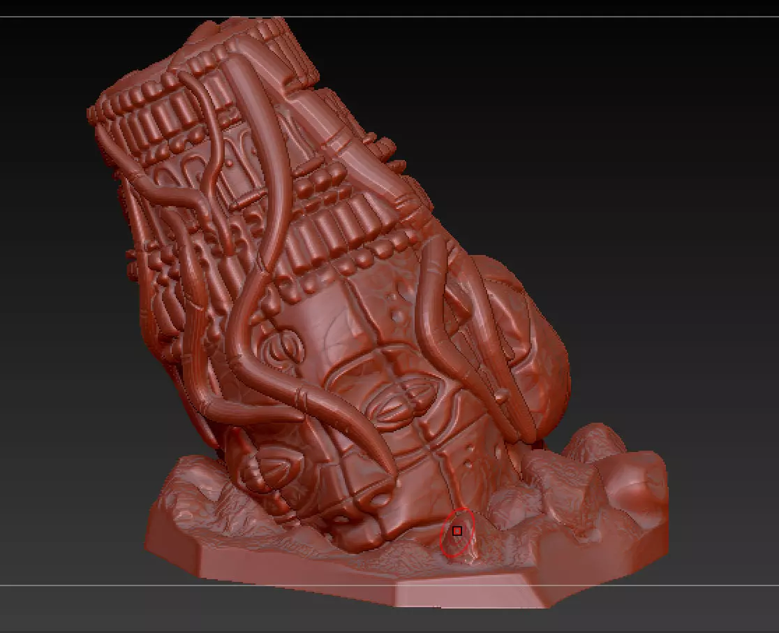 star wars NABOO statue 3D print model_0