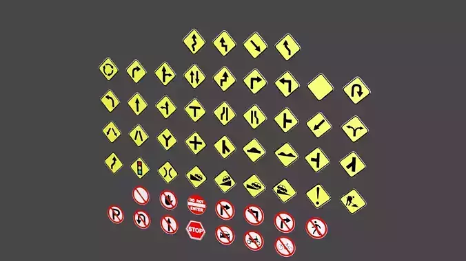 Road Sign Colloection 