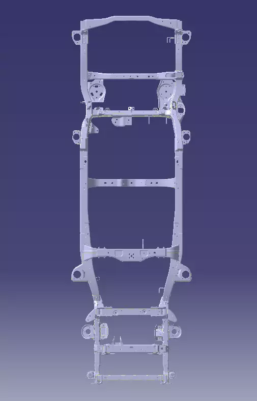 tanke300 chasis 3D print model_0