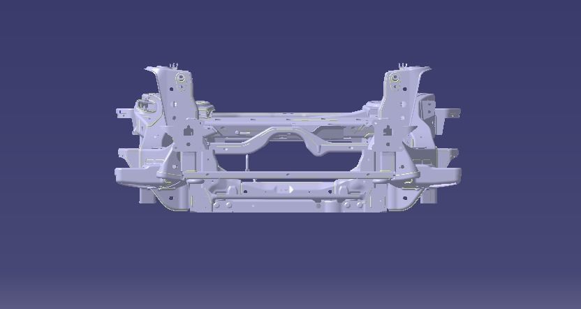 tanke300 chasis 3D print model_3