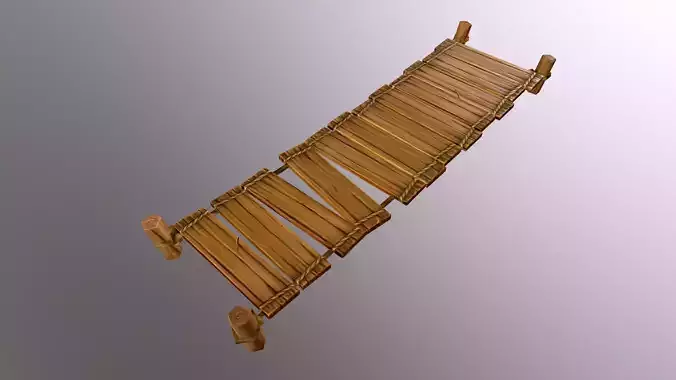 Wood Bright Low Poly