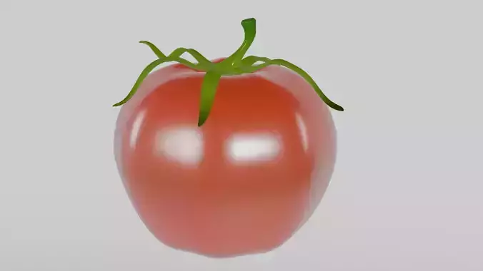 tomato 3d model m001