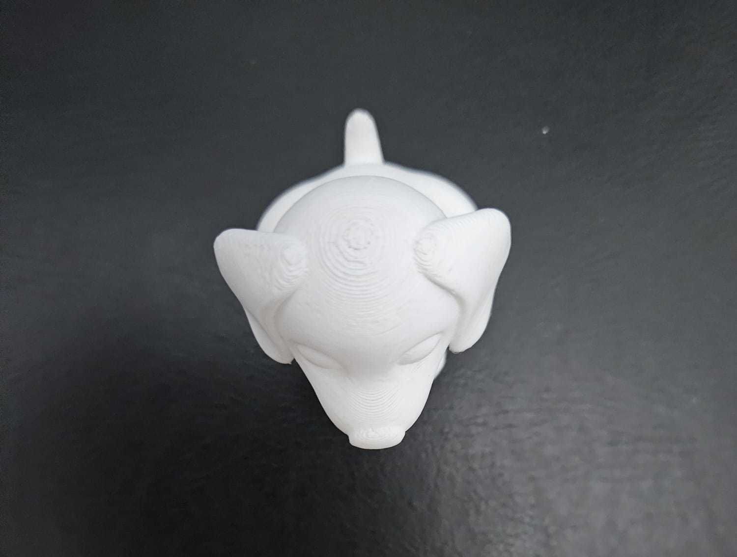 Sitting Dachshund 3D print model_15