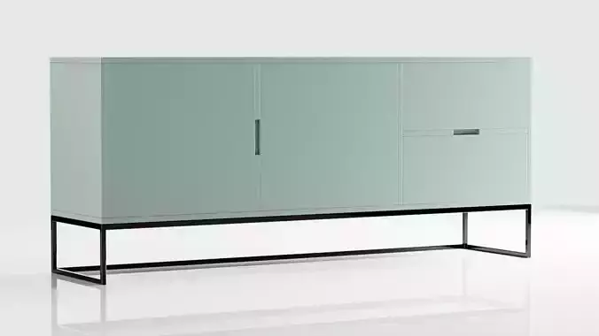 Modern Green Sideboard