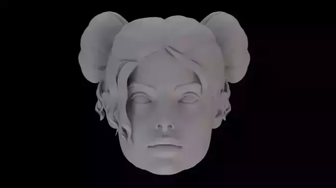 SUICIDE SQUAD KTJL HARLEY QUINN HEAD SCULPT  3D print model