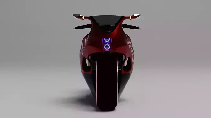 Electrice Bike future 3D model