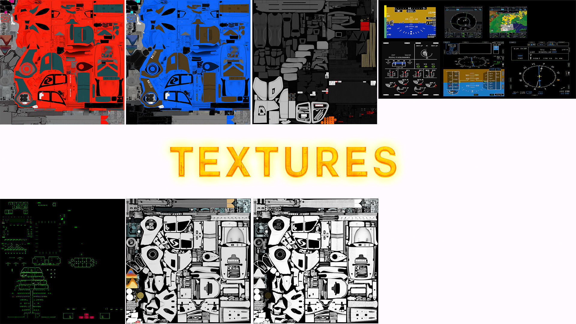 3D Model of Airbus Helicopter H135 With Cockpit and Interior 3D model_8